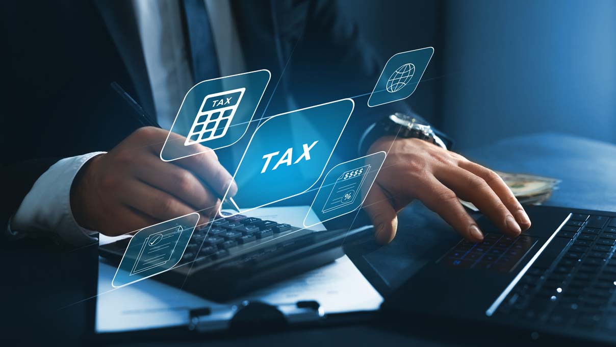 automated tax compliance icon