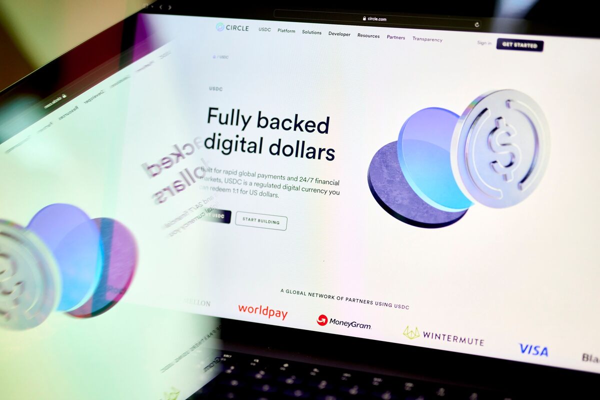 Global remote team receiving USDC payments