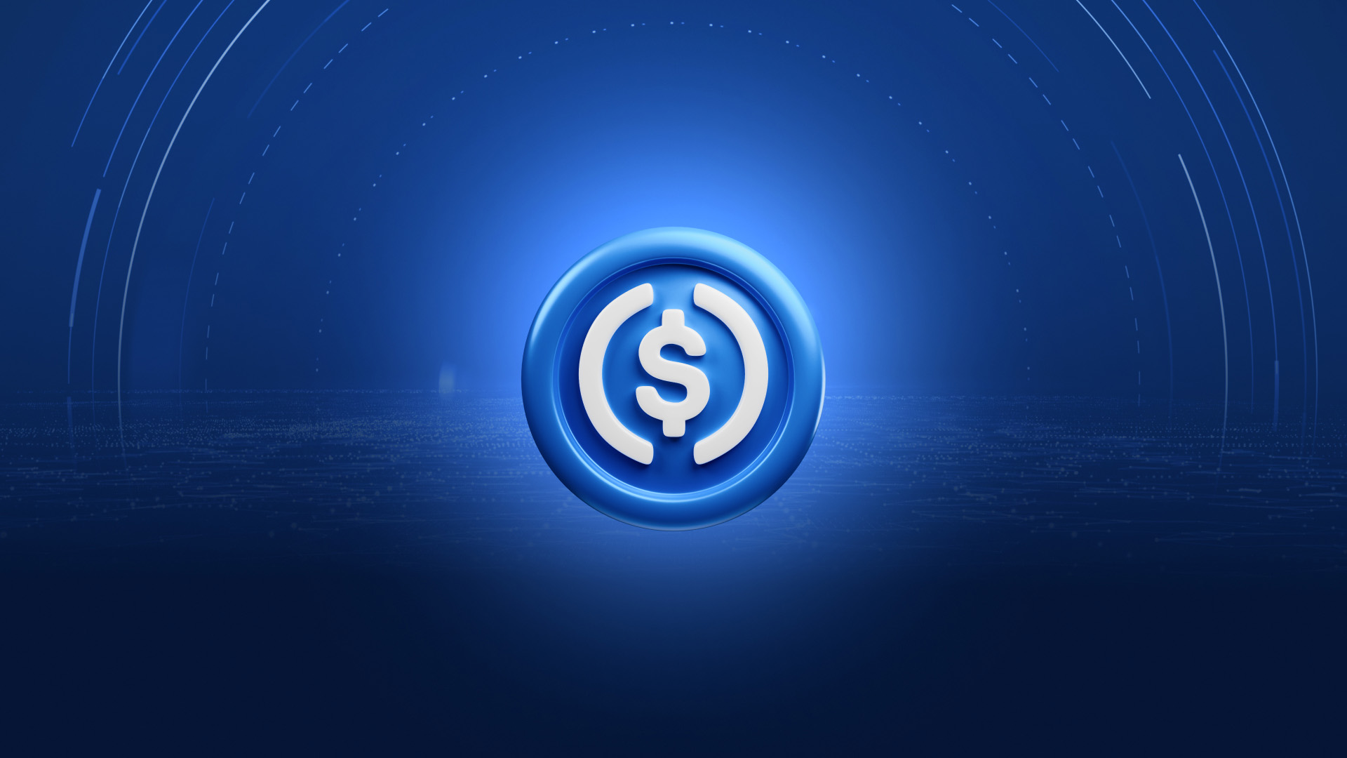 instant stablecoin payment icon
