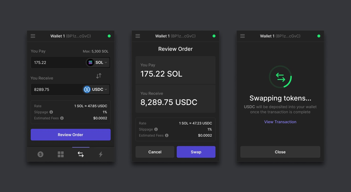 USDC wallet address verification process